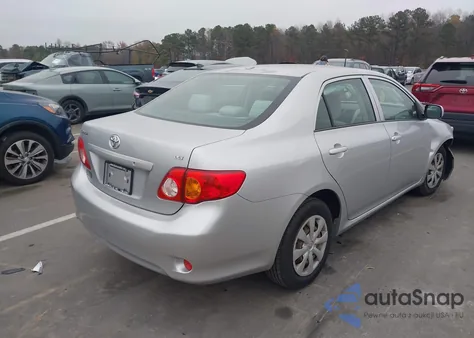 2009 Toyota Corolla Le из США, поврежденный, VIN JTDBL40E79J053336